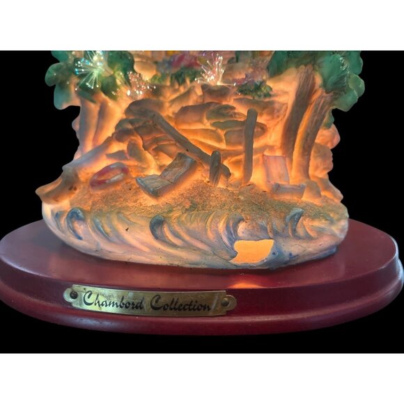 Vtg Fiber Optic Lighthouse Chambord Collection Eleco 14"  Nautical  Lamp - Picture 9 of 10